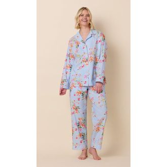 The Cats Pajamas Luxe Pima Pajama in Camilla at Nordstrom, Size X-Large