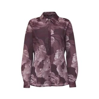 Guess Dames, Blouses & Shirts, Paars, Maat: XS Poliester