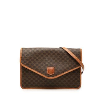 Celine Pre-owned Celine Macadam Coated Canvas Crossbody Ladies TJ4Q6199SNSRUA84