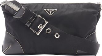 Prada Pre-owned Prada Tessuto Zip Top Crossbody Ladies CRIU7A3AC4I0PGVI
