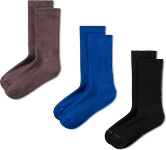 Nike Womens SKIMS Dri-FIT Dri-FIT Crew Socks (3 Pairs) in Multicolor | IQ8104-911