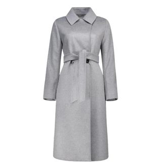 Max Mara Dames, Mantels, Grijs, Maat: XS