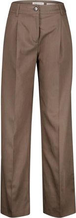Marc O'Polo Broeken, Dames, Bruin, XS, Geweven Broek
