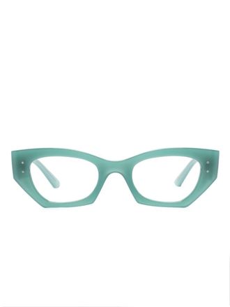 Ray-Ban Zena cat-eye-frame glasses - Green