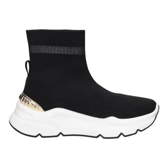 Emanuelle Vee Schoenen, Dames, Zwart, 36 EU, Sneakers Zwart