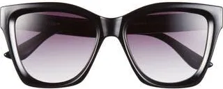 Vince Camuto Gradient Cat Eye Sunglasses in Black at Nordstrom Rack