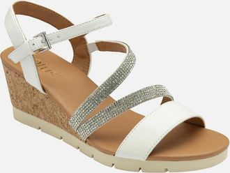 Lotus Womens Goldie Womens Wedge Sandals - Brown - Size: 4