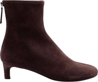 Roberto Festa Milano Neel Enkellaars - Dames - Laarzen met Hak - Bruin - 37 EU - Leer - Schoenen