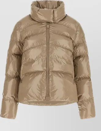 Pinko glossy quilted down puffer jacket