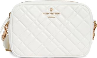 Kurt Geiger Brixton Large Camera Crossbody Bag in White at Nordstrom Rack