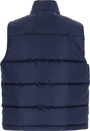 Dr&ocirc;le de Monsieur Mens Vest Blue Tech Fabric Padded & Down Jackets