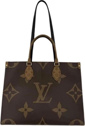 Louis Vuitton Pre-owned Vintage Tote Bag - Dames - Vintage Shopper - Bruin - ONE Size - Vintage