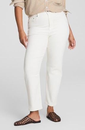 Spanx Spanxsculpt Redefine Slim Straight Jeans in Linen at Nordstrom Rack, Size 20W