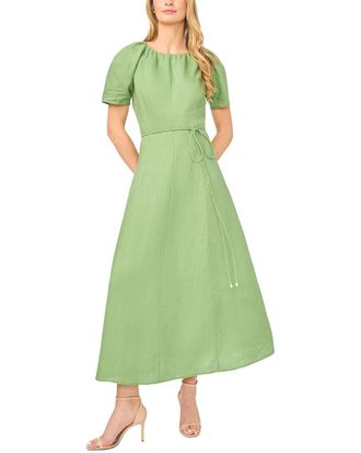 Ted Baker Allison Raglan Sleeve Linen Maxi Dress