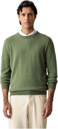 Marc O'Polo Jersey de cuello redondo - Knitwear - Hombre - Verde - XL