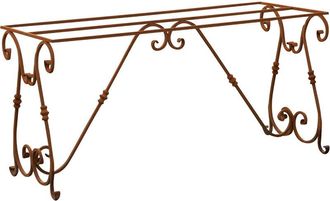 Biscottini International Solid iron made W150XDP60H72 cm sized table base