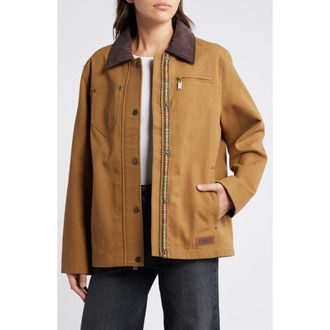 Pendleton Hazel Canvas Jacket in Saddle at Nordstrom, Size Small