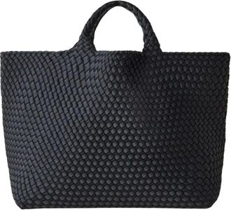 Naghedi Tassen, Dames, Zwart, ONE Size, St Barths Grote Tote