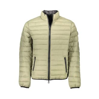 U.S.Polo Association U.S. Polo Assn., Winter Jackets, male, Green, Size: 3XL Reversible Quilted Jacket
