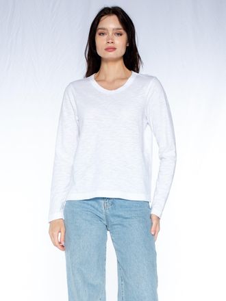 Wilt Baby Fit Long Sleeve Shrunken Crew Top