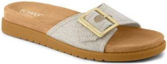 Toms Marin Slide Sandal in Natural at Nordstrom, Size 8.5