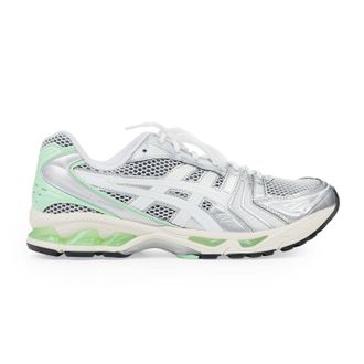 Asics Silver / Lime Gel-Kayano 14 Sneaker