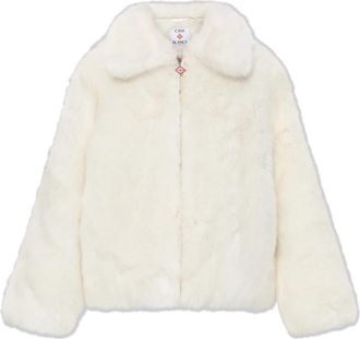 Casablanca Faux Fur & Shearling Jassen - Dames - Jassen - Wit - XS - Nepbont - Jassen