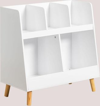 Sklum Sklum - Mobile organizzatore in mdf e legno di pino Tom Kids