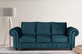 HOME AFFAIRE 3-Sitzer »MENDITTE« Knopfheftung im Armlehnbereich und an Vorderkante, hohe Qualität