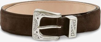 Drake's Wildleder-Western&uuml;rtel 3 cm