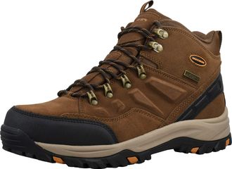 Skechers Relment Pelmo Mens Waterproof Hiking Walking Trek Boots UK 12 / EU 47.5 Brown