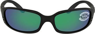 Costa BRINE Green Mirror Polarized Glass Mens Sunglasses BR 11 OGMGLP 59