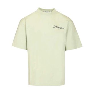 Off-white Type Arrow Skate T-shirt - male - Off White - T-Shirts - Green - L - Tops