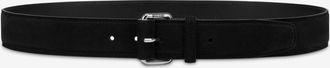 Moschino Cintura in suede - Nero