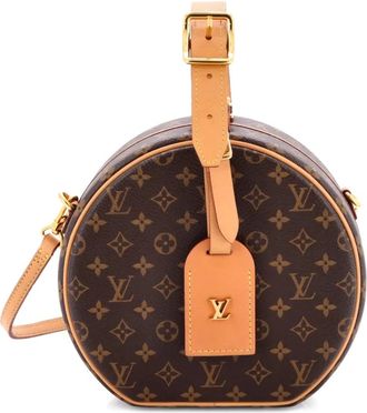 Louis Vuitton Petite Boite Chapeau Bag Monogram Canvas crossbody bag - Bruin
