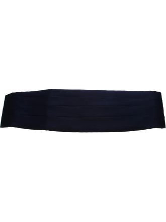 Brioni classic cummerbund - Blu