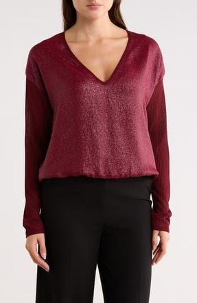 Longchamp Sweater in Red Lacquer at Nordstrom Rack, Size Small