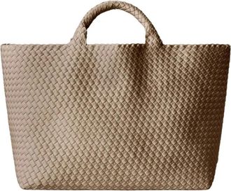 Naghedi Tassen, Dames, Beige, ONE Size, St Barths Grote Tote