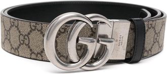 Gucci GG Marmont reversible belt - men - Leather - 80 - Neutrals