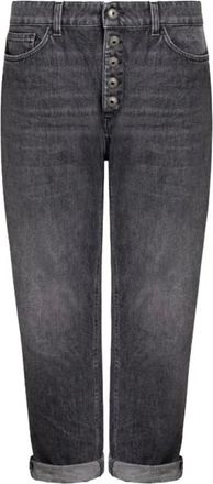 Dondup Jeans Cropped Koons - - Jeans - Donna - Nero - W27