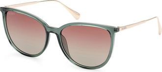 Max & Co. MO0078 98P Womens Sunglasses Green Size 57