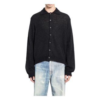 Our Legacy Truien & Vesten, Heren, Zwart, M, Wol, Evening Polo