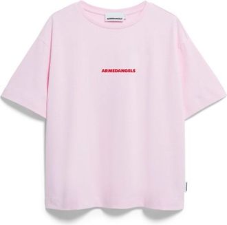 Armedangels Giannaa Chaange T-Shirt f&uuml;r Damen | rosa