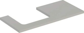 Keramag Placa De Lavabo Geberit One, Recortable A La Izquierda, Para