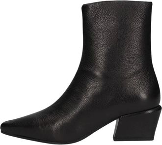 Stefano Lauran Xt8260B Enkellaarsjes - Dames - Schoenen - Zwart - Maat: 42 EU Leer