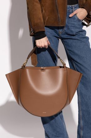 Wandler Hortensia Handbag, Womens, Brown