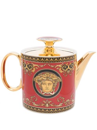 Versace Red Medusa Ceramic Teapot - Unisex - Ceramic