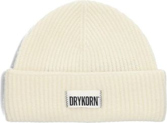 Drykorn Wool Hat Nerea - Dames - Hoeden - Beige - ONE Size - Wol - Accessoires