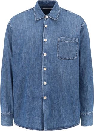 Our Legacy Multicolour Patchwork Organic Cotton Shirt
