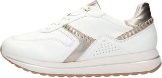 Gabor Schoenen, Dames, Wit, 37 1/2 EU, Leer, 336 Sneaker